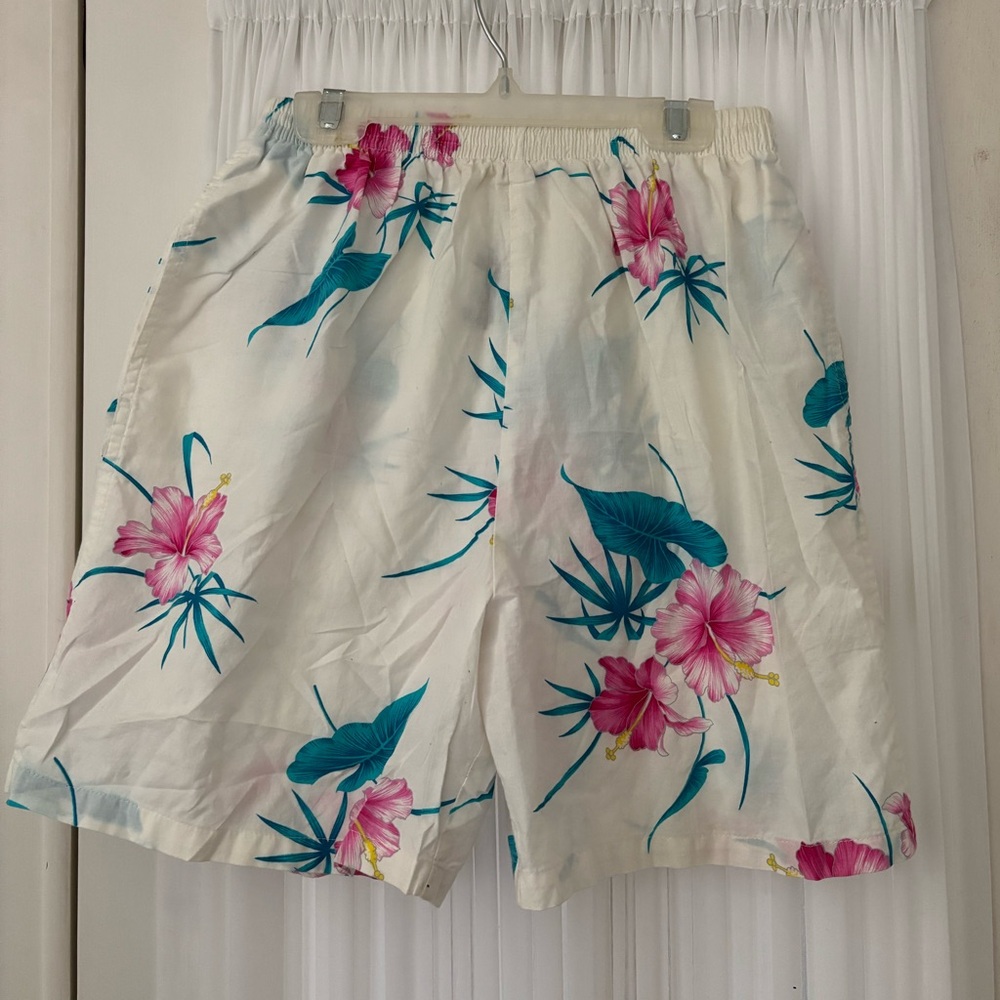 Women's Vintage Floral Shorts